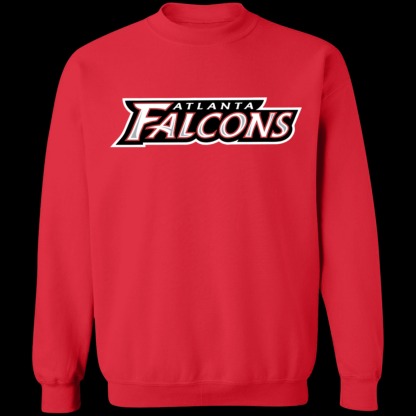 Atlanta Falcons Crewneck Unisex Sweatshirt-Red