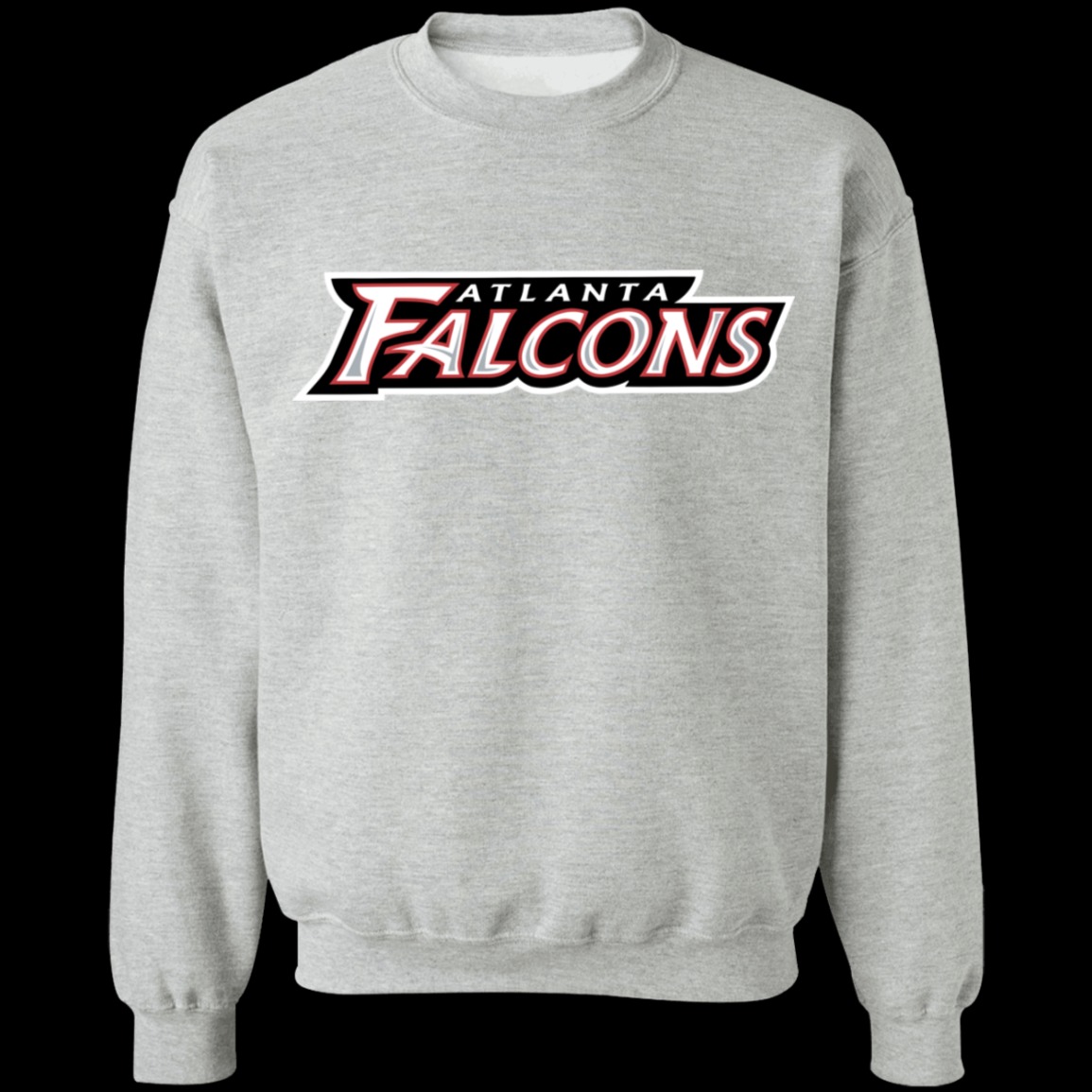 Atlanta Falcons Crewneck Unisex Sweatshirt-Sport Grey