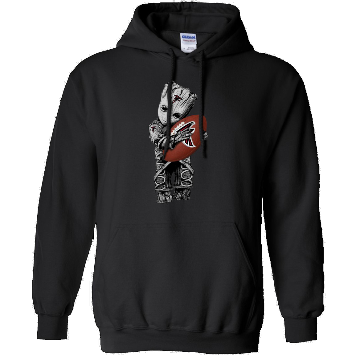 Atlanta Falcons Football Groot I Am Guardians Of The Galaxy Hoodie