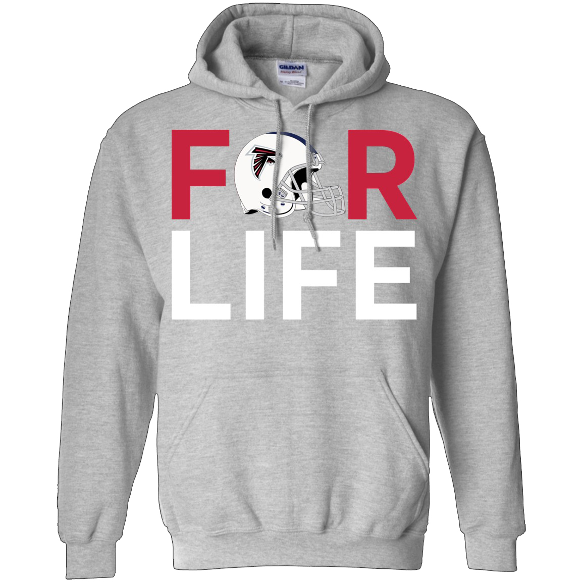 Atlanta Falcons For Life Shirt For Fans Unisex Hoodie