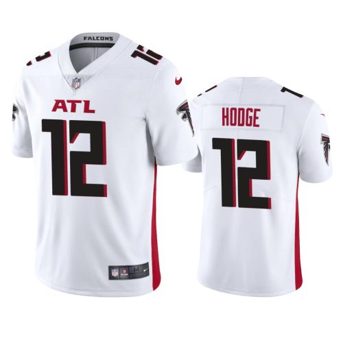 Atlanta Falcons KhaDarel Hodge 12 White Vapor Jersey