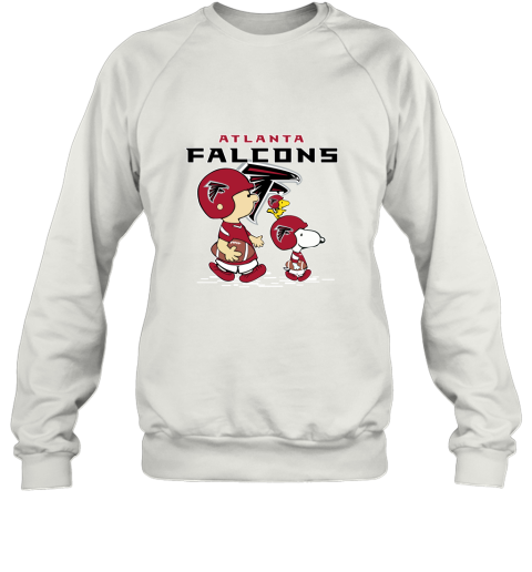 Atlanta Falcons LetâS Play Football Together Snoopy Sweatshirt