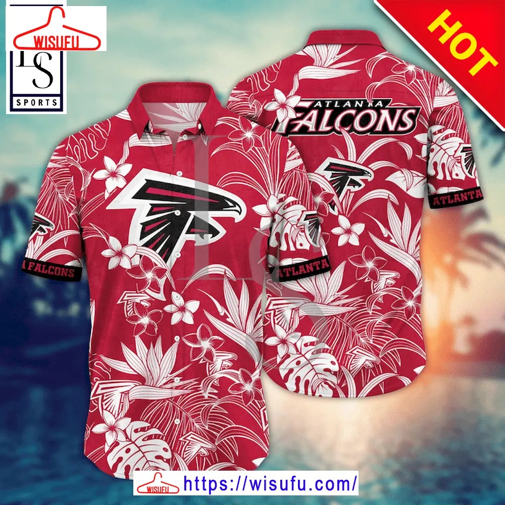 Atlanta Falcons Nfl Summer Flower Aloha Hawaii Shirt, New Fashion Gifts