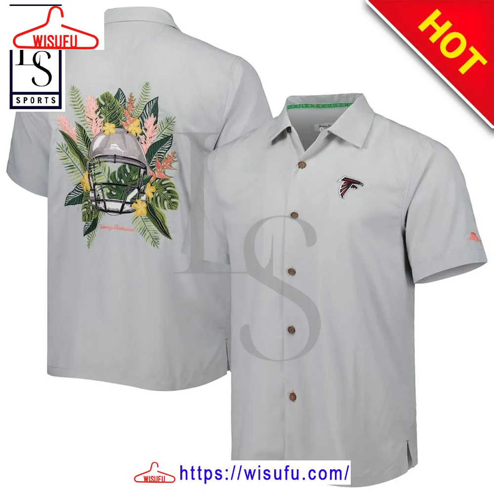 Atlanta Falcons Print Swordfish Hawaiian Shirt, New Fashion Gifts