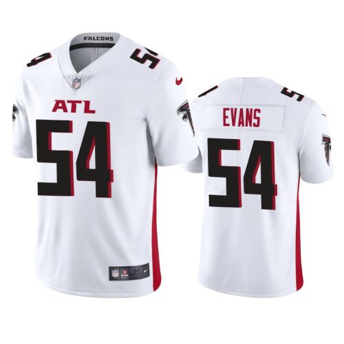 Atlanta Falcons Rashaan Evans 54 White Vapor Jersey