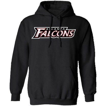 Atlanta Falcons Unisex Pullover Hoodie-Black