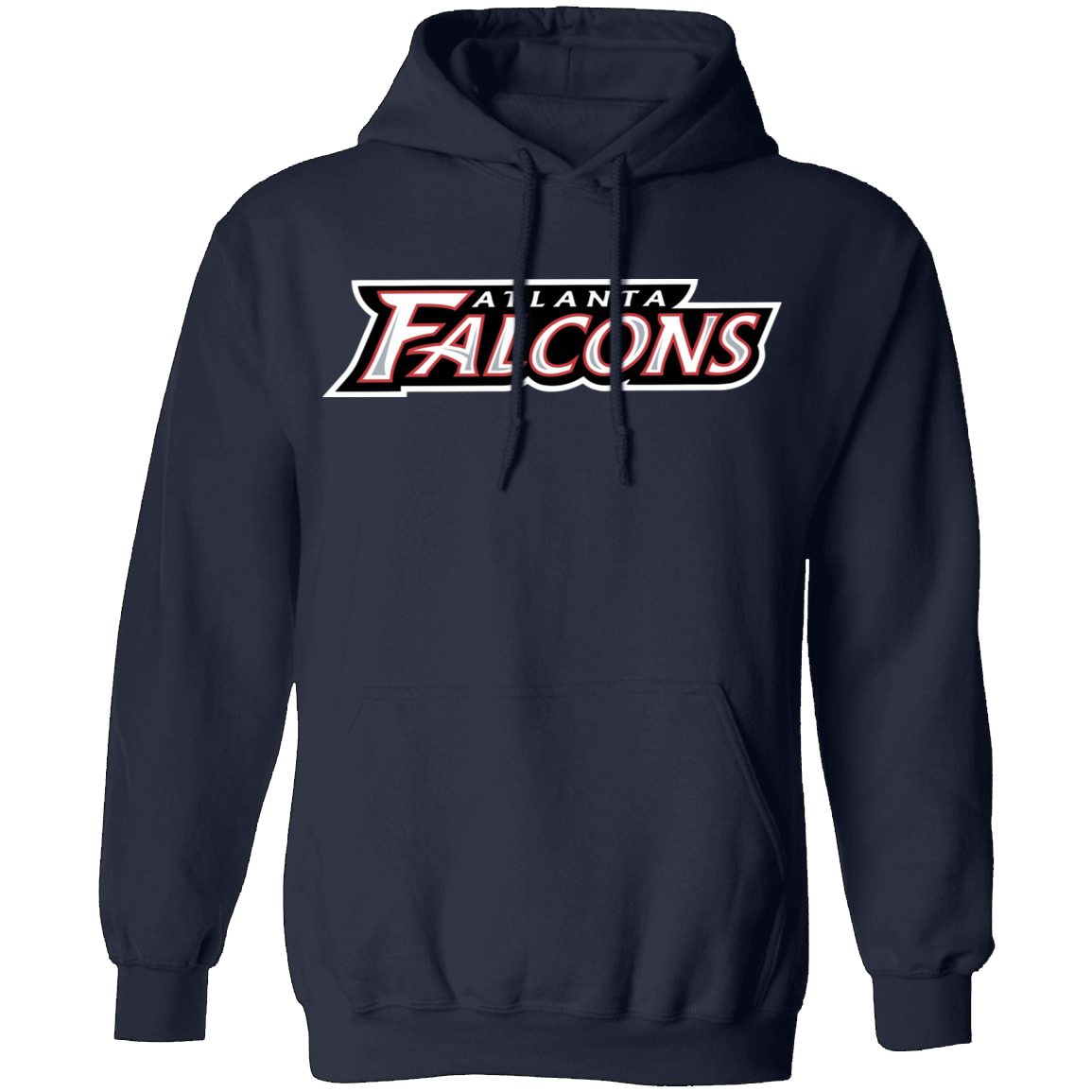 Atlanta Falcons Unisex Pullover Hoodie-Navy