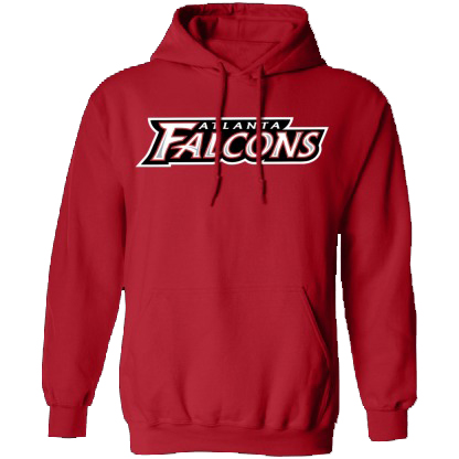 Atlanta Falcons Unisex Pullover Hoodie-Red