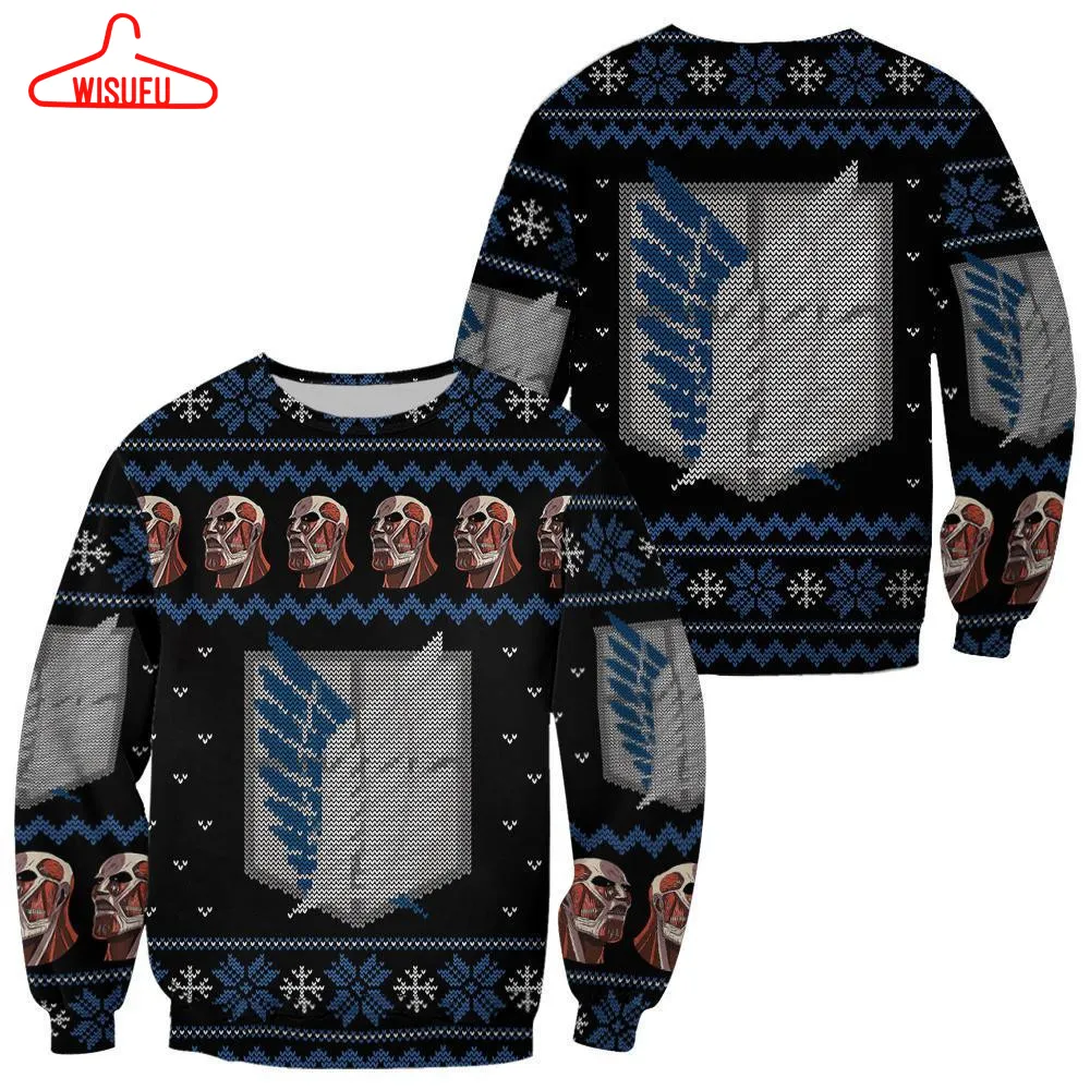 Attack On Titan Scout Ugly Christmas Sweater