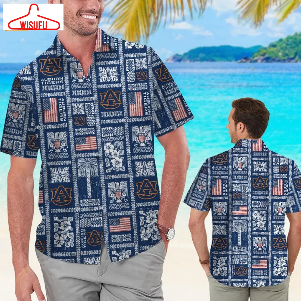 Auburn Tigers Summer Commemorative Hawaiian Shirt, New Fashion Gifts