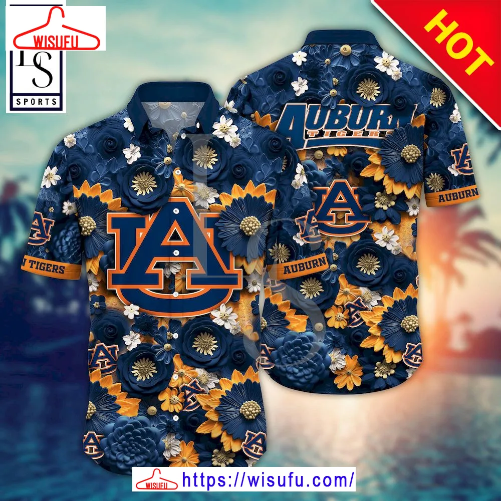 Auburn Tigers Trending Summer Hawaiian Shirt, New Fashion Gifts