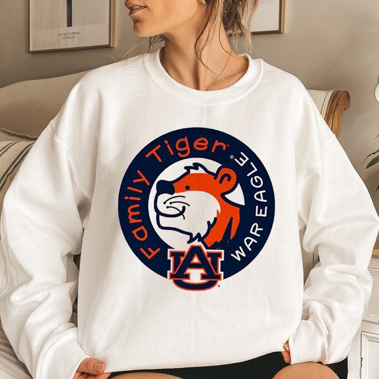 Auburn Tigers Youth Family Tiger Unisex Sweatshirt