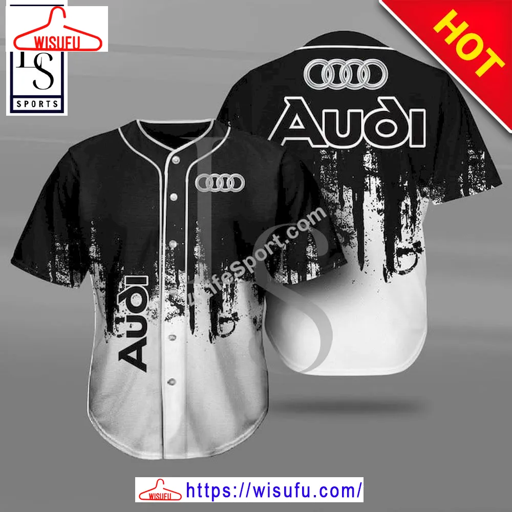 Audi Racing Baseball Jersey 3d, New Fashion Gifts