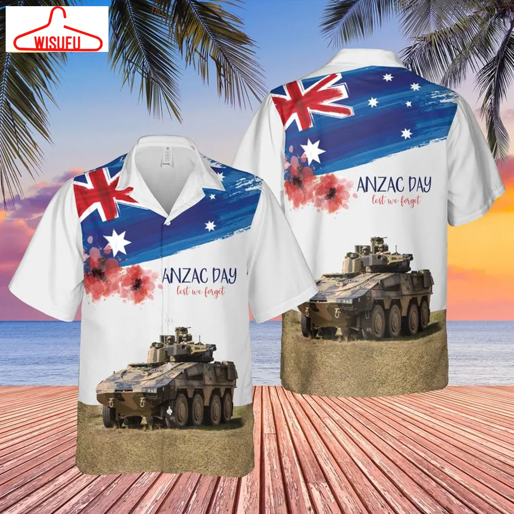 Australian Army Boxer Crv Anzac Day Flag Hawaiian Shirt, New Fashion Gifts