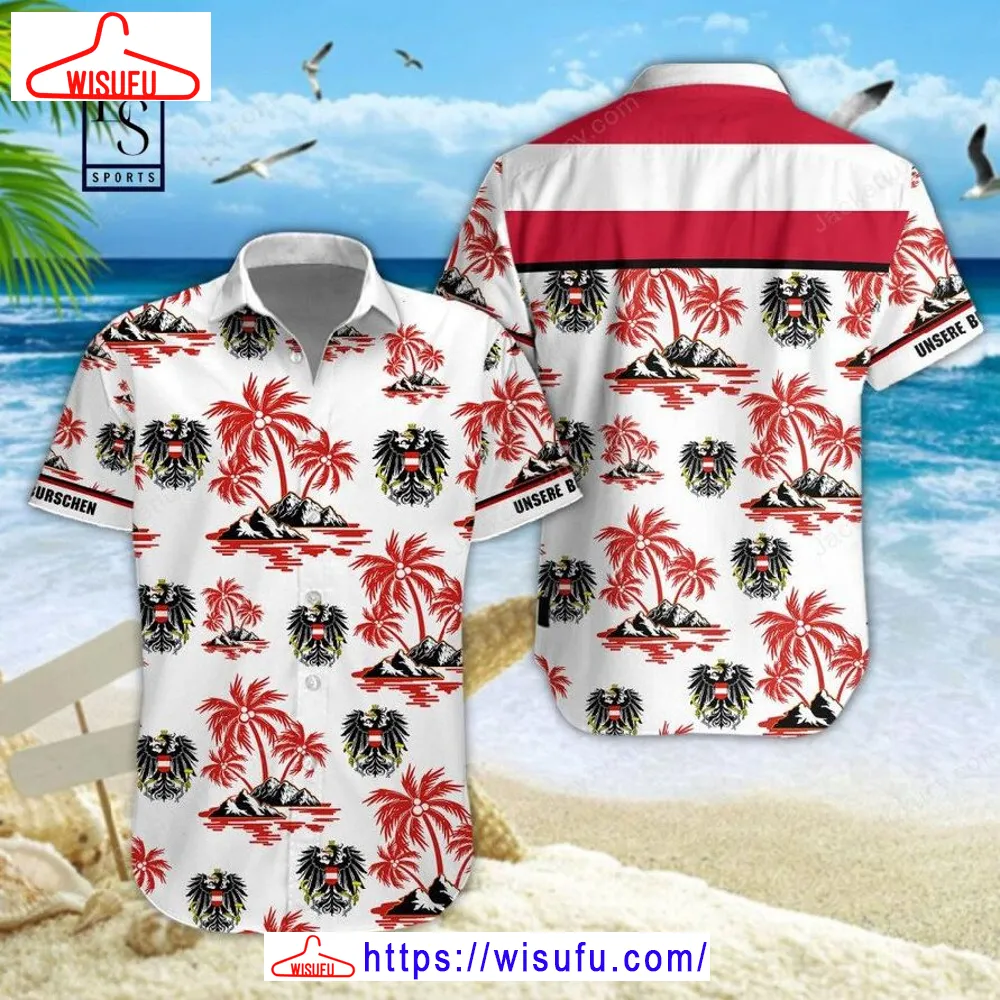 Austria National Football Team Hawaiian Shirt, New Fashion Gifts