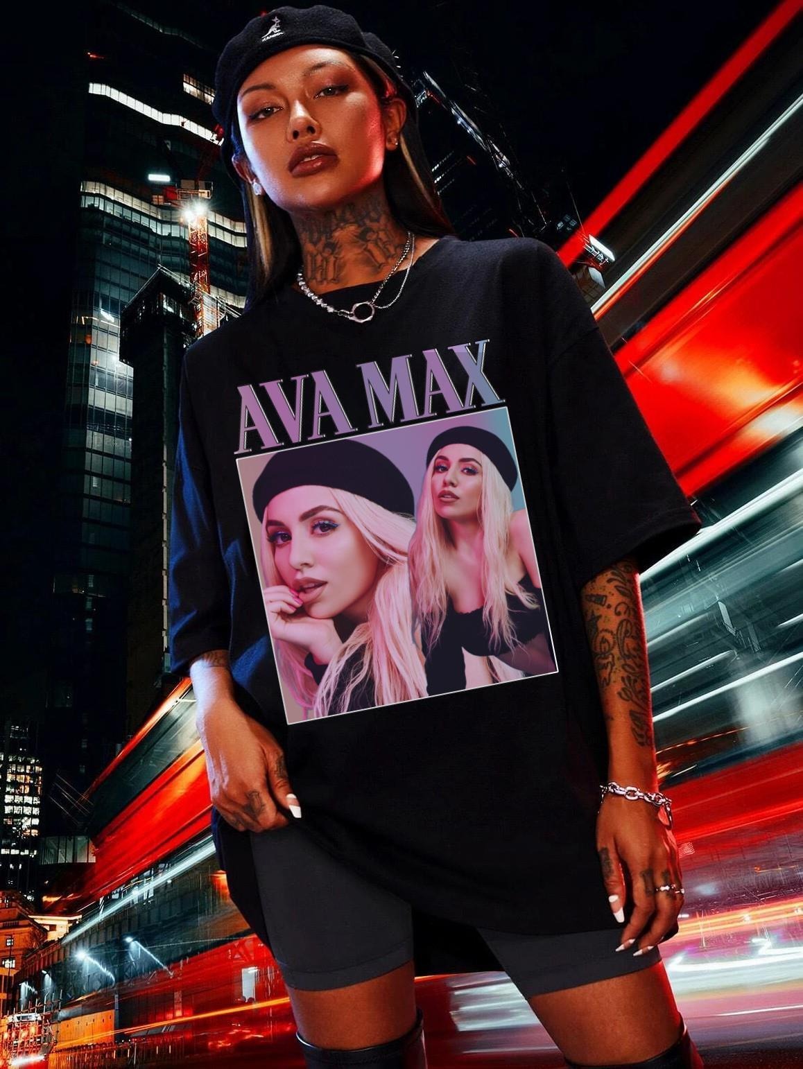 Ava Max Vintage Unisex T-Shirt Ava Max Shirt, Ava Max Tee, Ava Max Fan, Ava Max