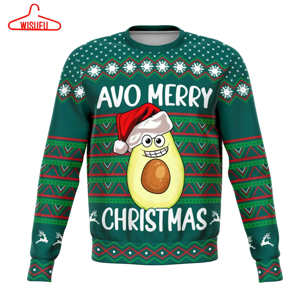 Avo Merry Christmas, All Over Print 3d Ugly Christmas Sweater, New Winter Shirt Gift For Family