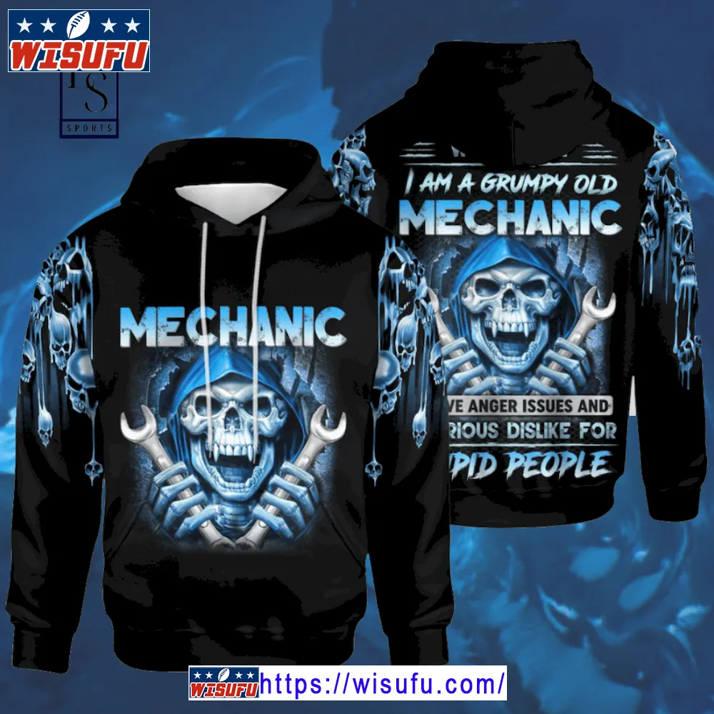 Awesome Mechanic Hoodie 3d