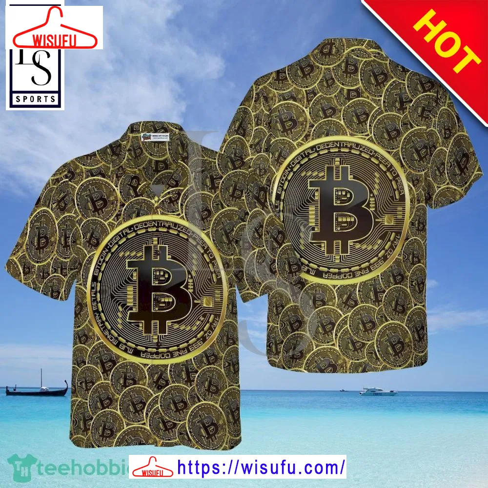 B-itcoins Aloha Hawaiian Shirt, New Fashion Gifts