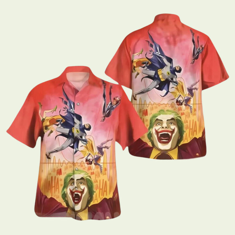 BATMAN 1966 THE JOKER HAWAIIAN SHIRT