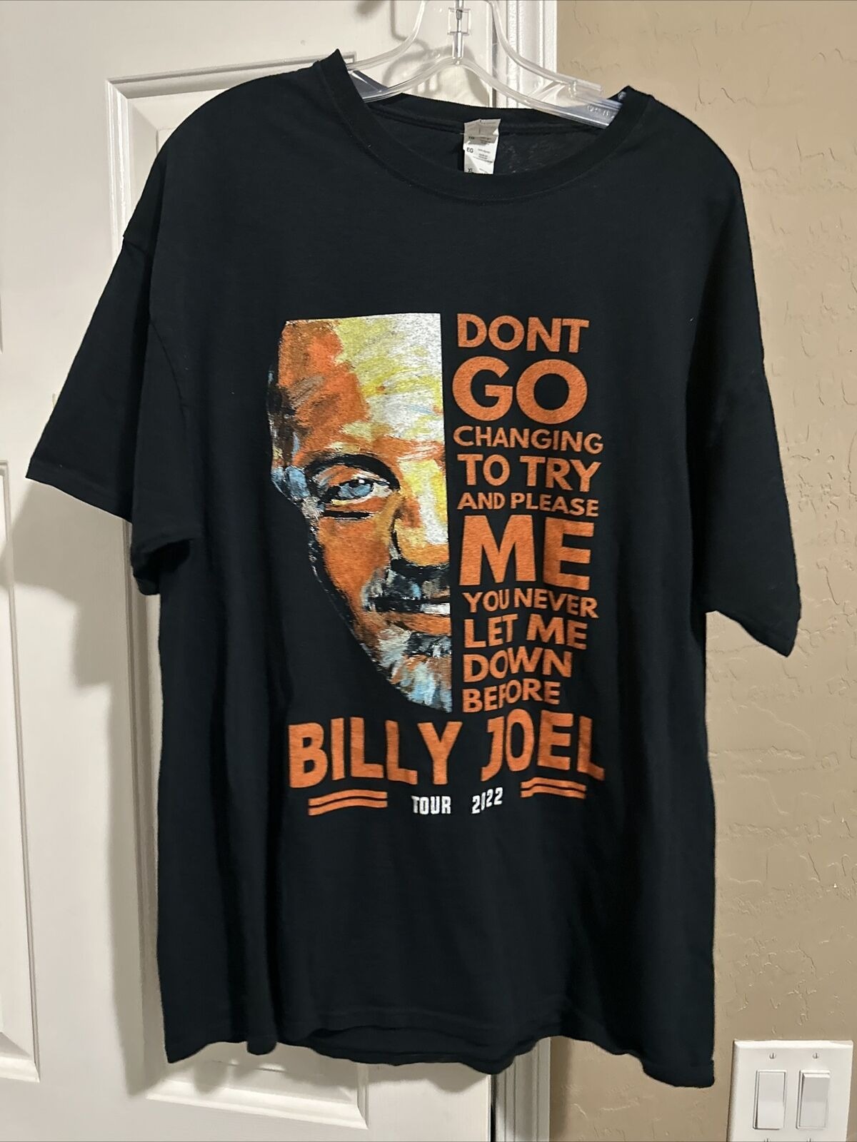 BILLY JOEL TOUR 2022 CONCERT T-SHIRT Authentic Rare HTF Rock N Roll