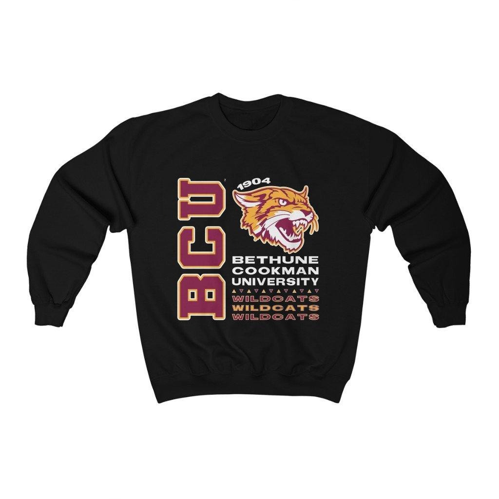 BLACK BCU TOUR UNISEX HEAVY BLEND CREWNECK SWEATSHIRT