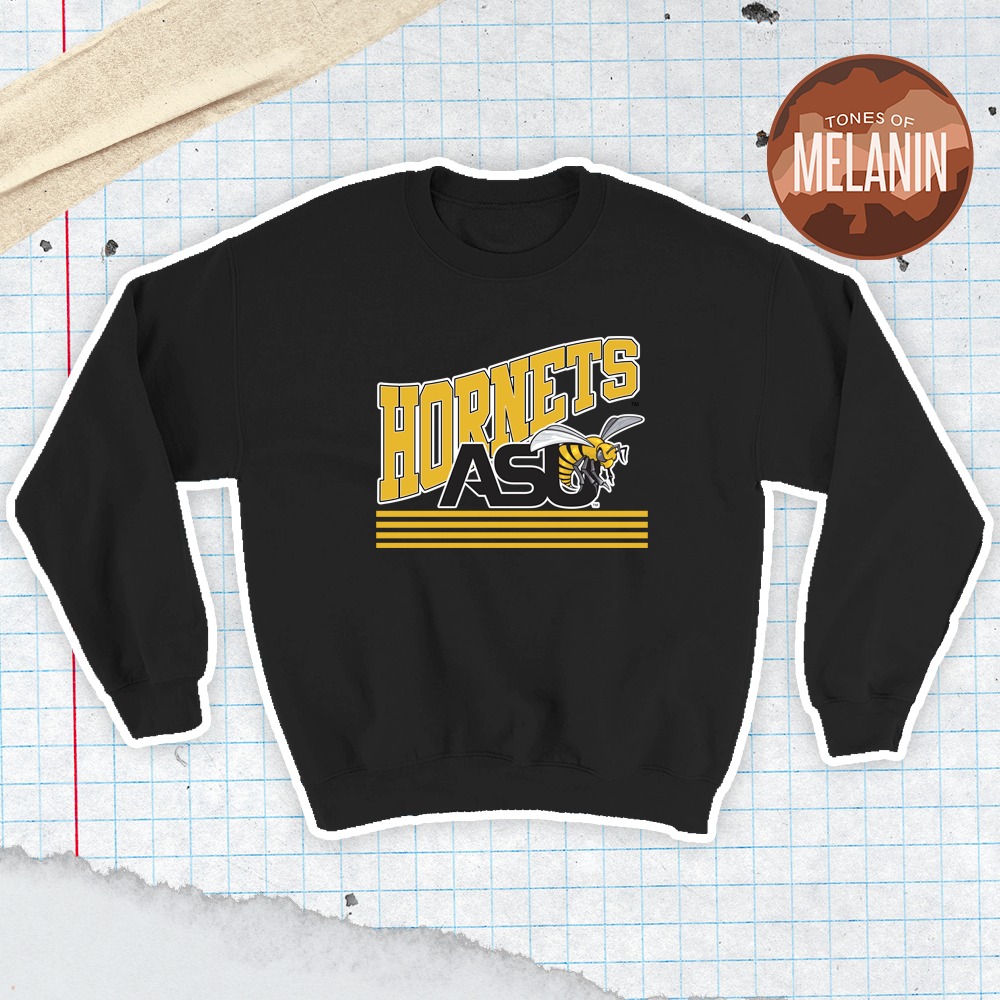 BLACK CLASSIC ALABAMA STATE CREWNECK