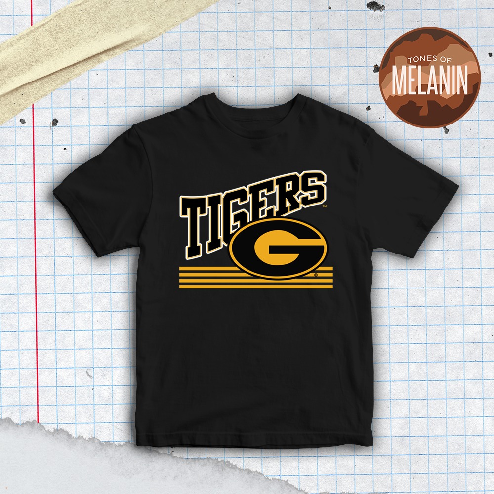 BLACK CLASSIC GRAMBLING TEE