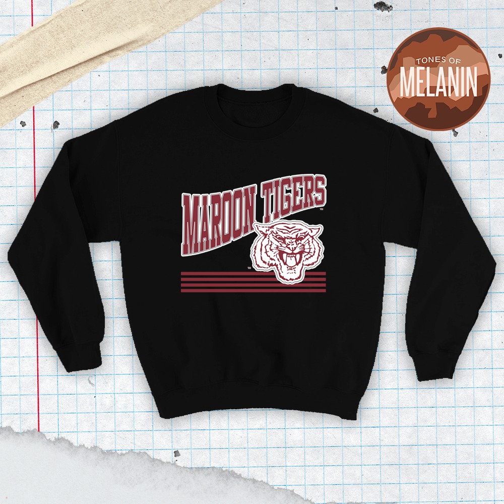 BLACK MOREHOUSE CLASSIC CREWNECK