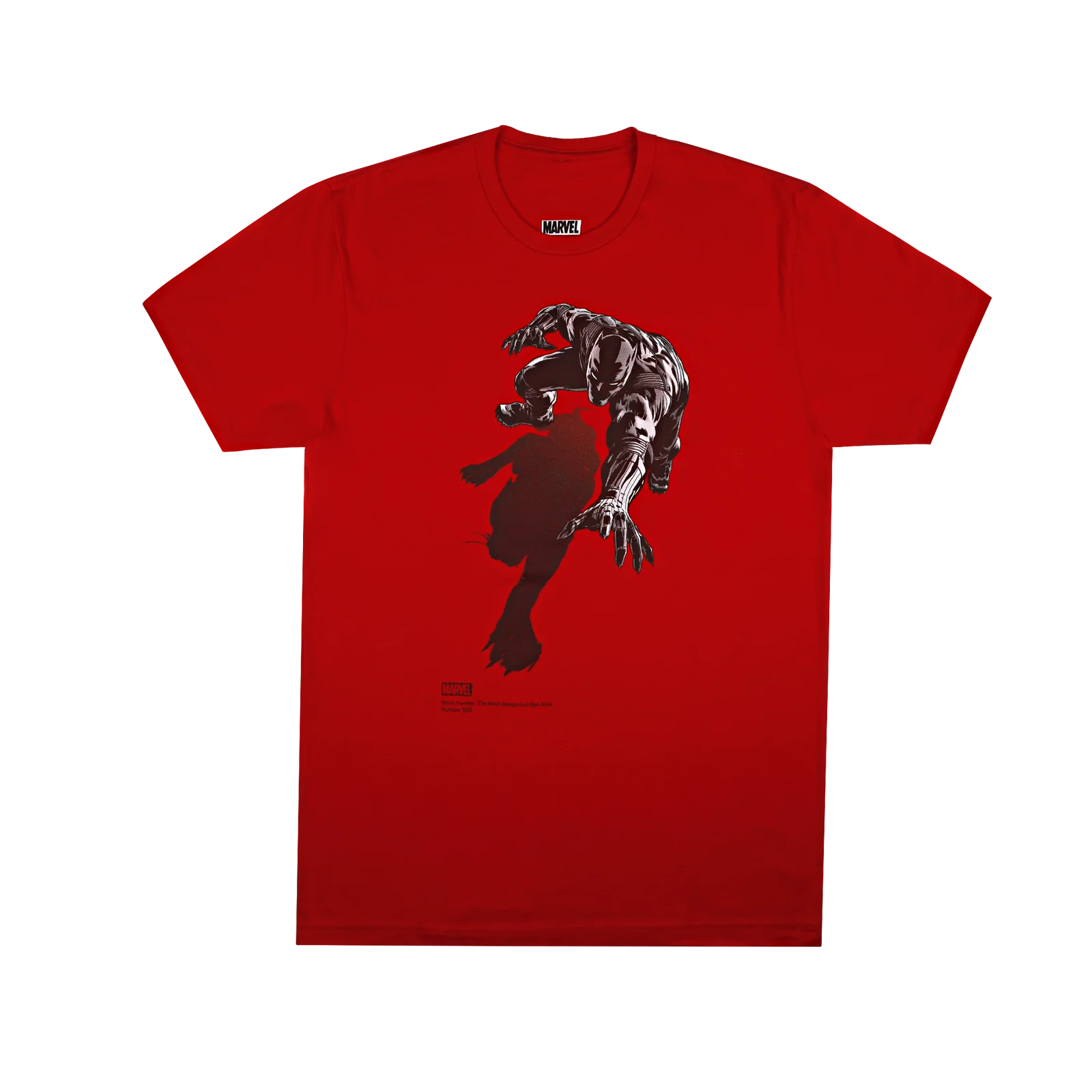 BLACK PANTHER THE MOST DANGEROUS MAN ALIVE! #523.1 COVER RED TEE