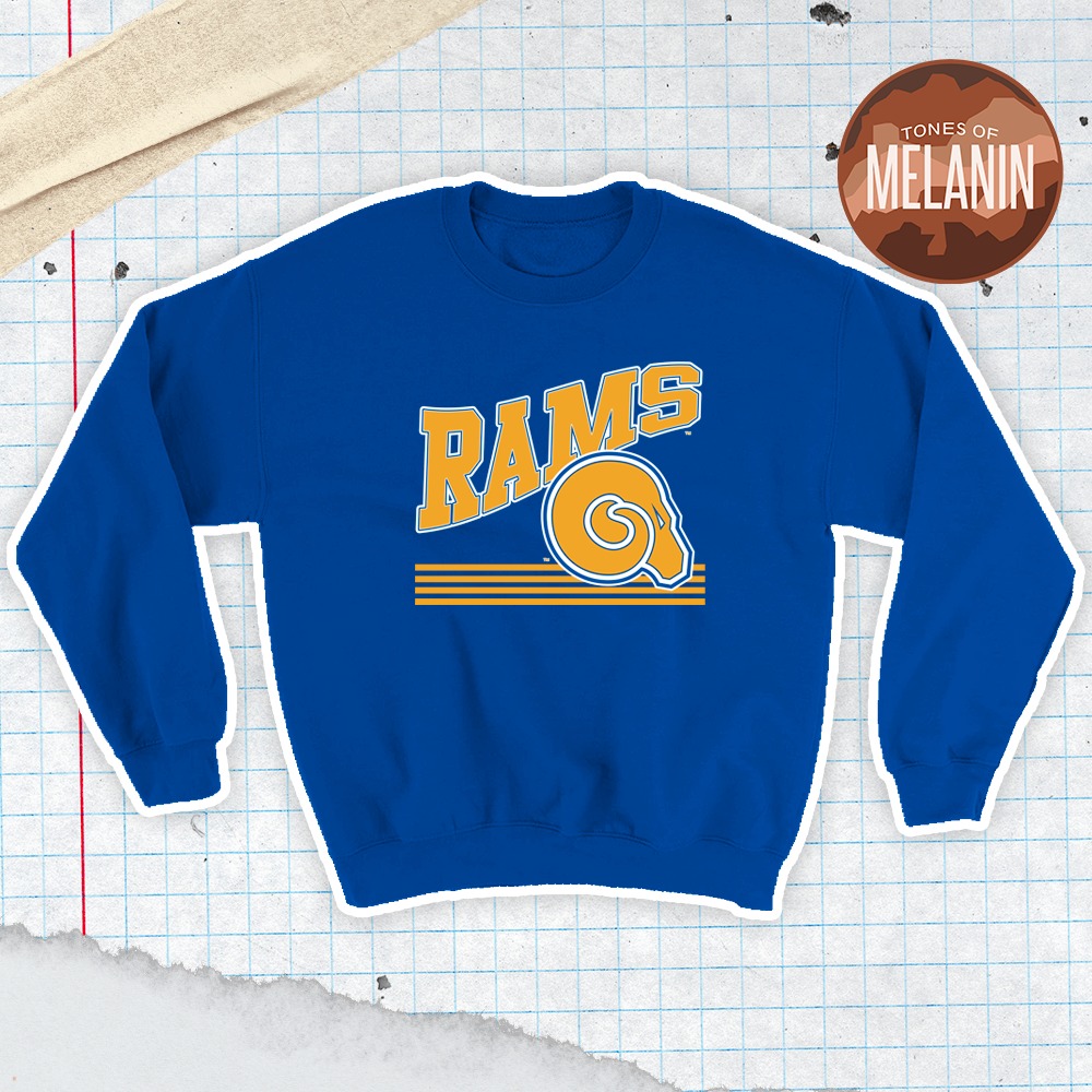 BLUE ALBANY STATE CLASSIC CREWNECK