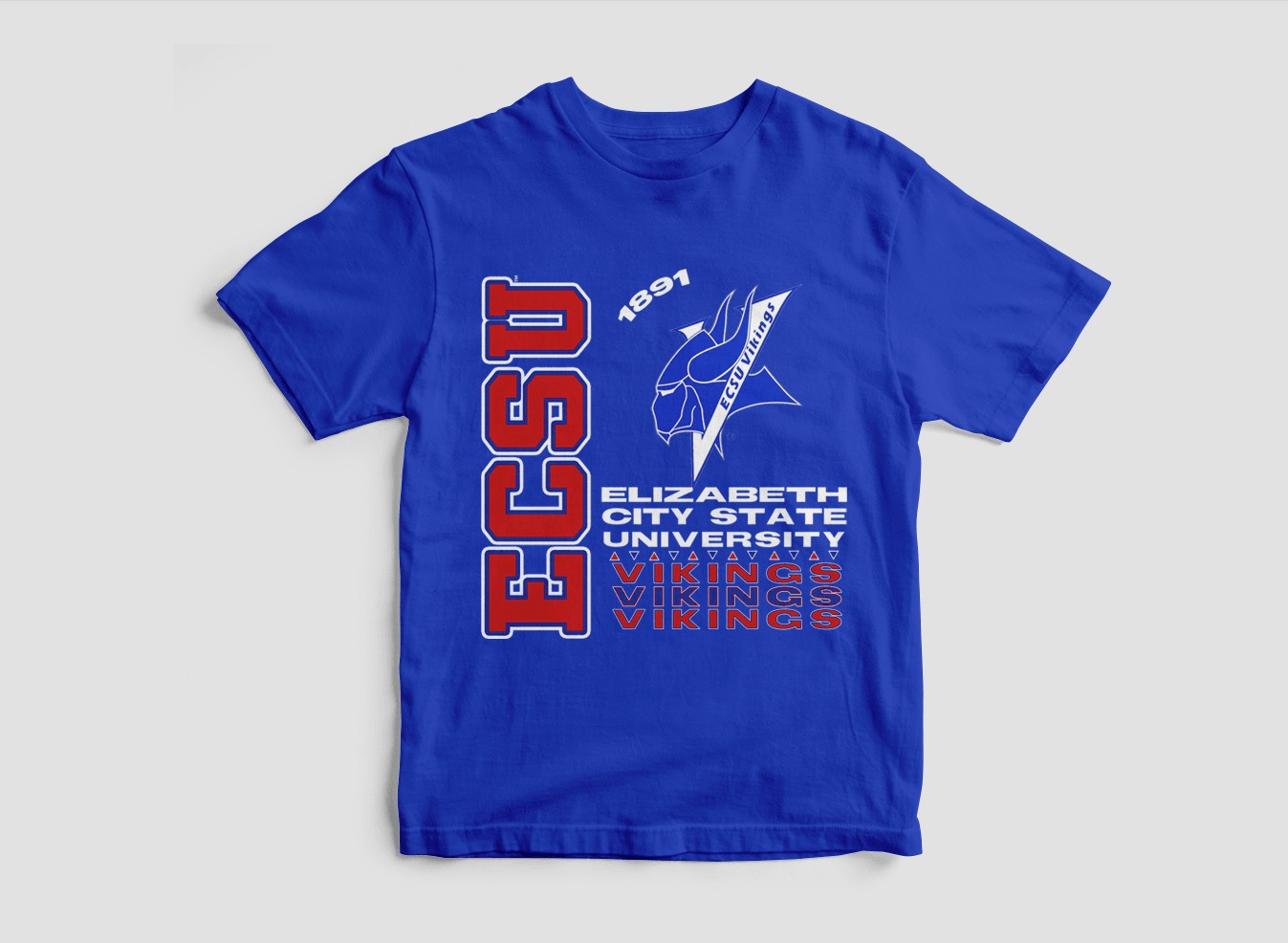 BLUE ECSU TOUR TSHIRT