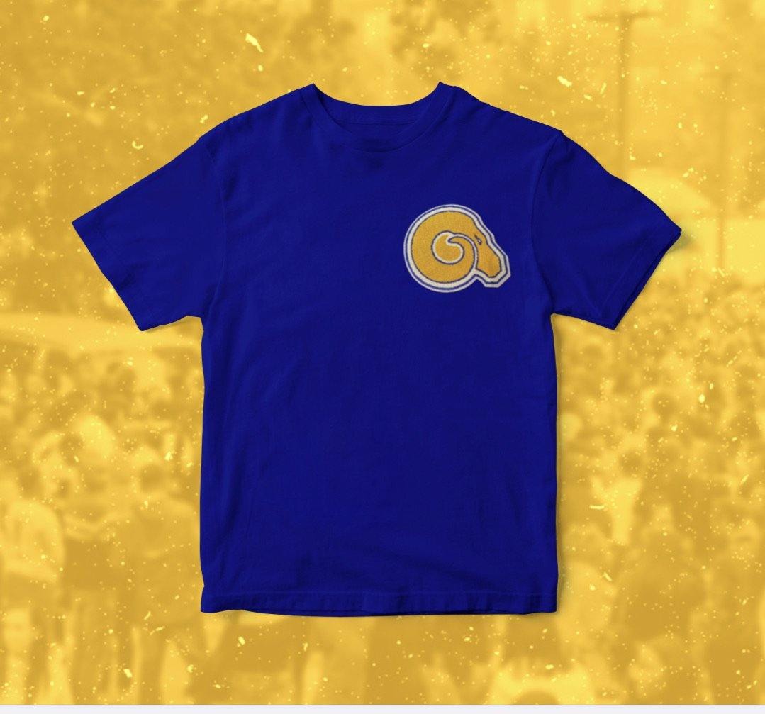 BLUE GOLDEN RAMS T-SHIRT