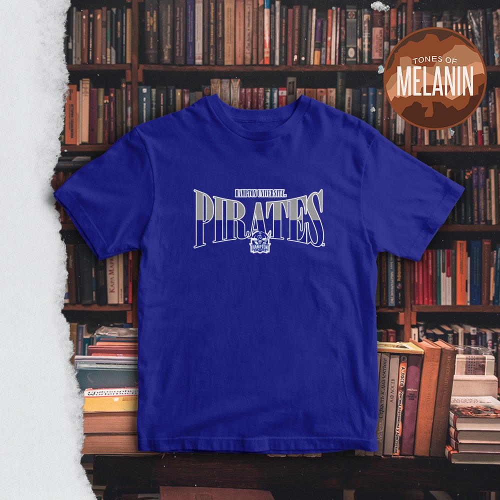 BLUE STUDY HALL HAMPTON TEE