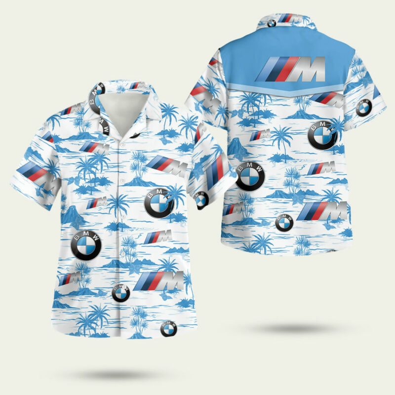 BMW BEACH HAWAIIAN SHIRT