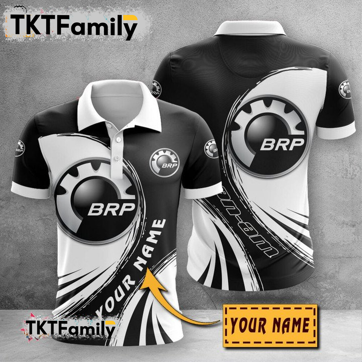 BRP-Can am Custom Name 3D Polo Shirt TKT Familys