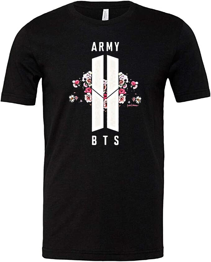 BTS ARMY BLACK T-SHIRT Unisex 2024