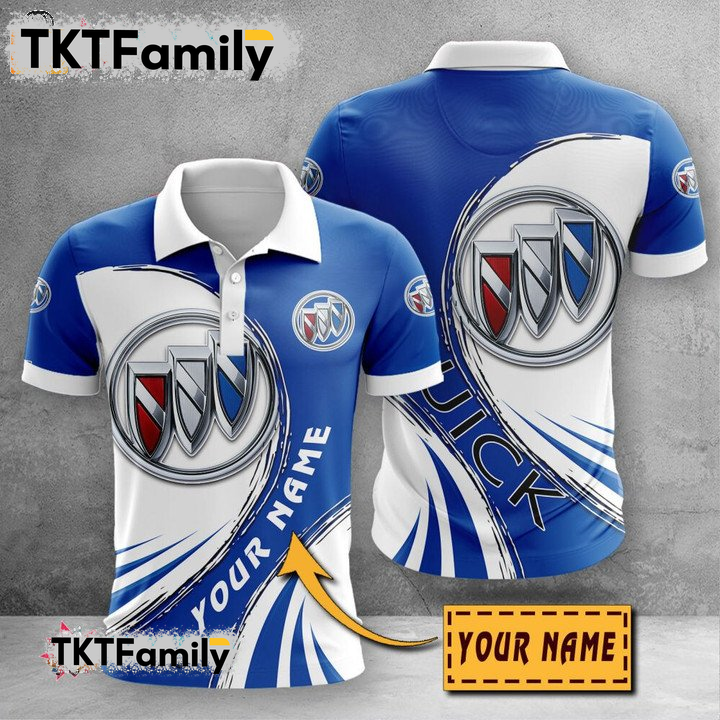 BUICK Custom Name 3D Polo Shirt TKT Familys