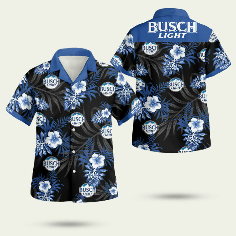 BUSCH LIGHT HAWAIIAN SHIRT