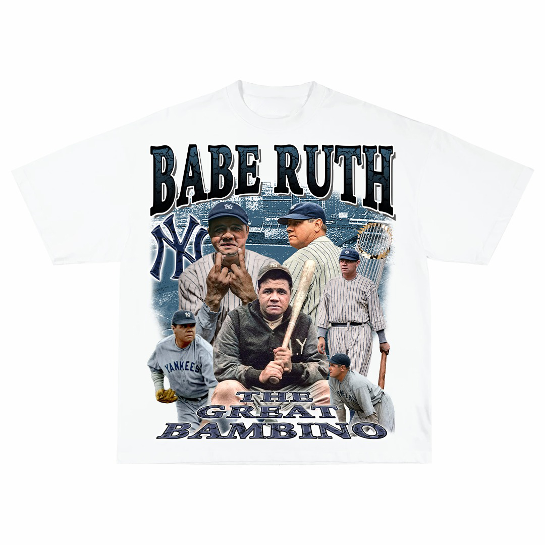 Babe Ruth  Tee Vintage Graphic Unisex T-Shir