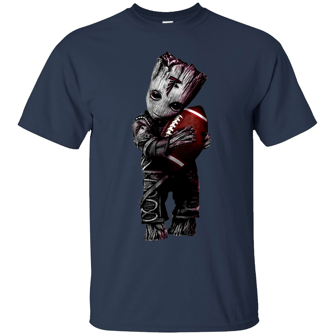 Baby Groot Loves Atlanta Falcons T Shirt