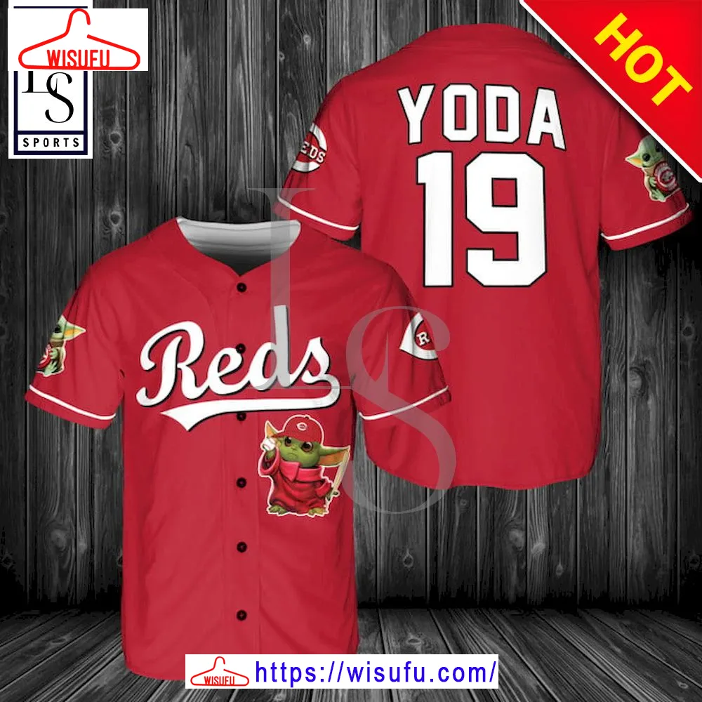 Baby Yoda Feat Cincinnati Special Baseball Jersey, New Fashion Gifts