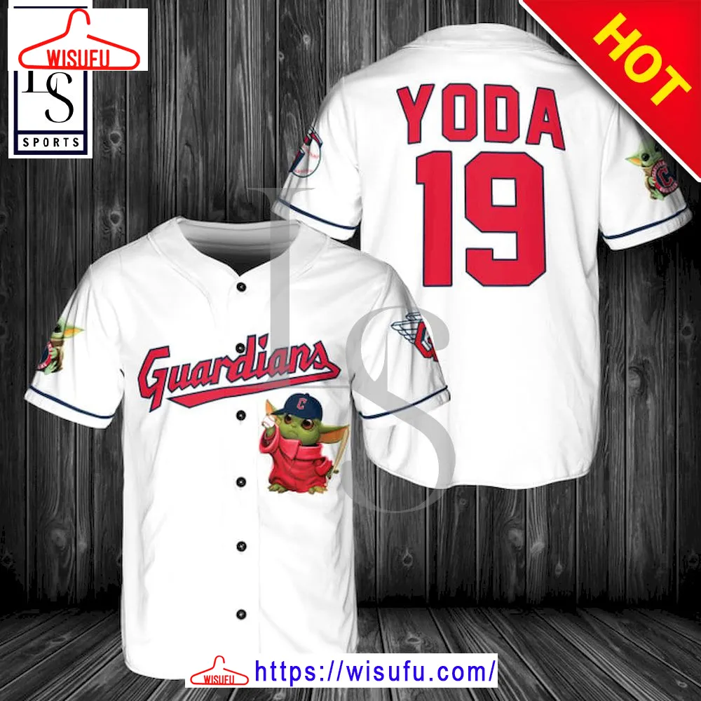 Baby Yoda Feat Guardians Custom Baseball Jersey, New Fashion Gifts