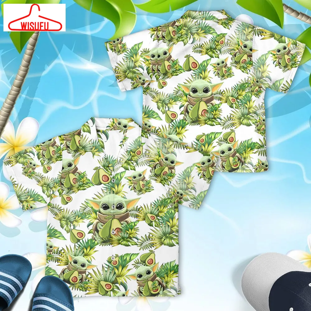 Baby Yoda Hawaiian Shirt- Full Size S - 5xl, Best Gift Ideas