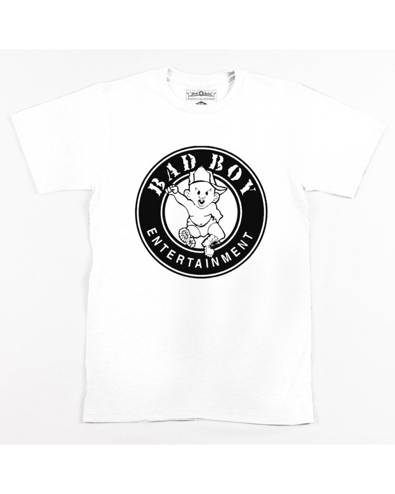 Bad Boy Ent. Logo Tee - White