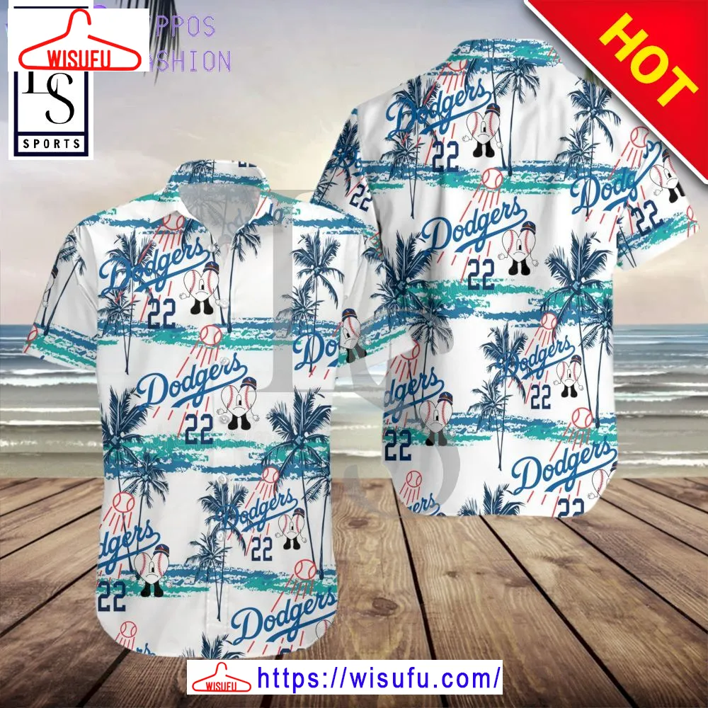 Bad Bunny Dodgers Un Verano Sin Ti Hawaiian Shirt, New Fashion Gifts