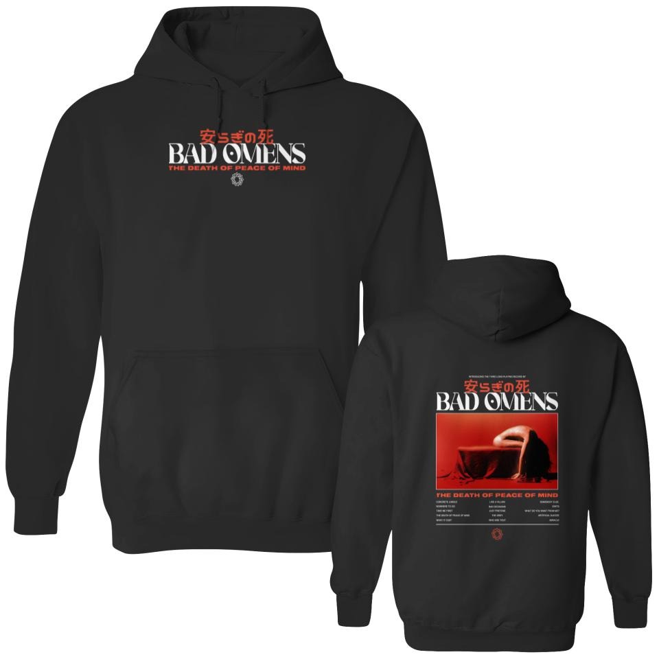 Bad Omens Band Track List 2023 Hoodie