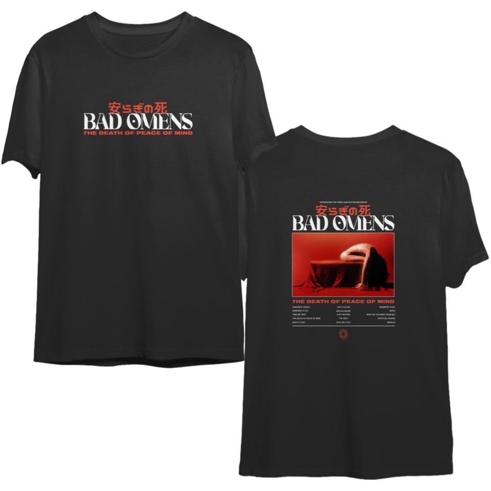 Bad Omens Band, Bad Omens Band Tracklist 2022 Classic Shirt