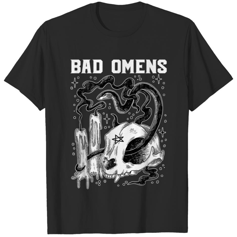 Bad Omens Snake And Skull Bad Omens T-Shirt