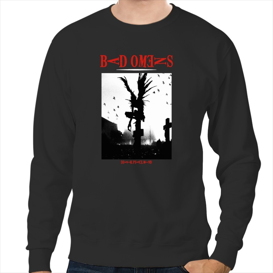 Bad Omens Sweatshirts, Bad Omens Band Shinigami 2023 Sweatshirts